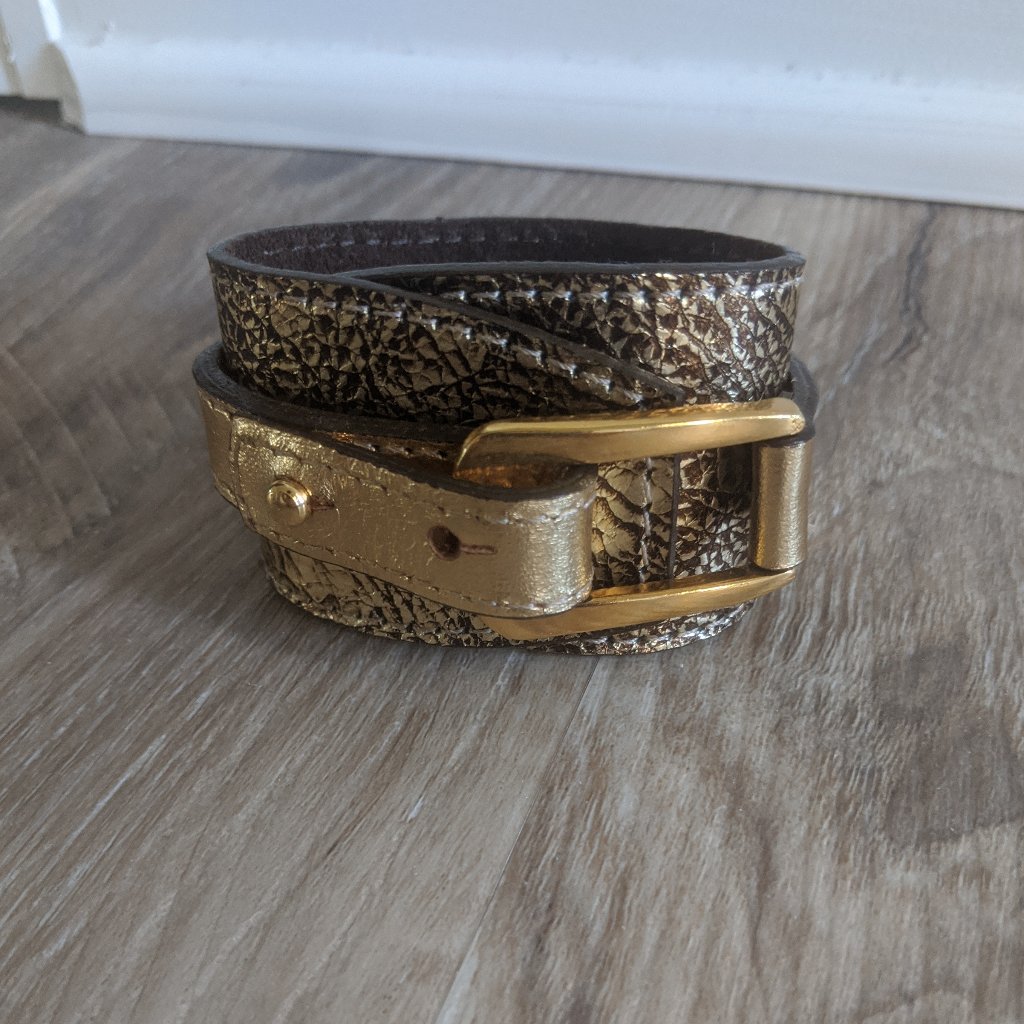 Leatherock Buckle Cuff Nwt!
